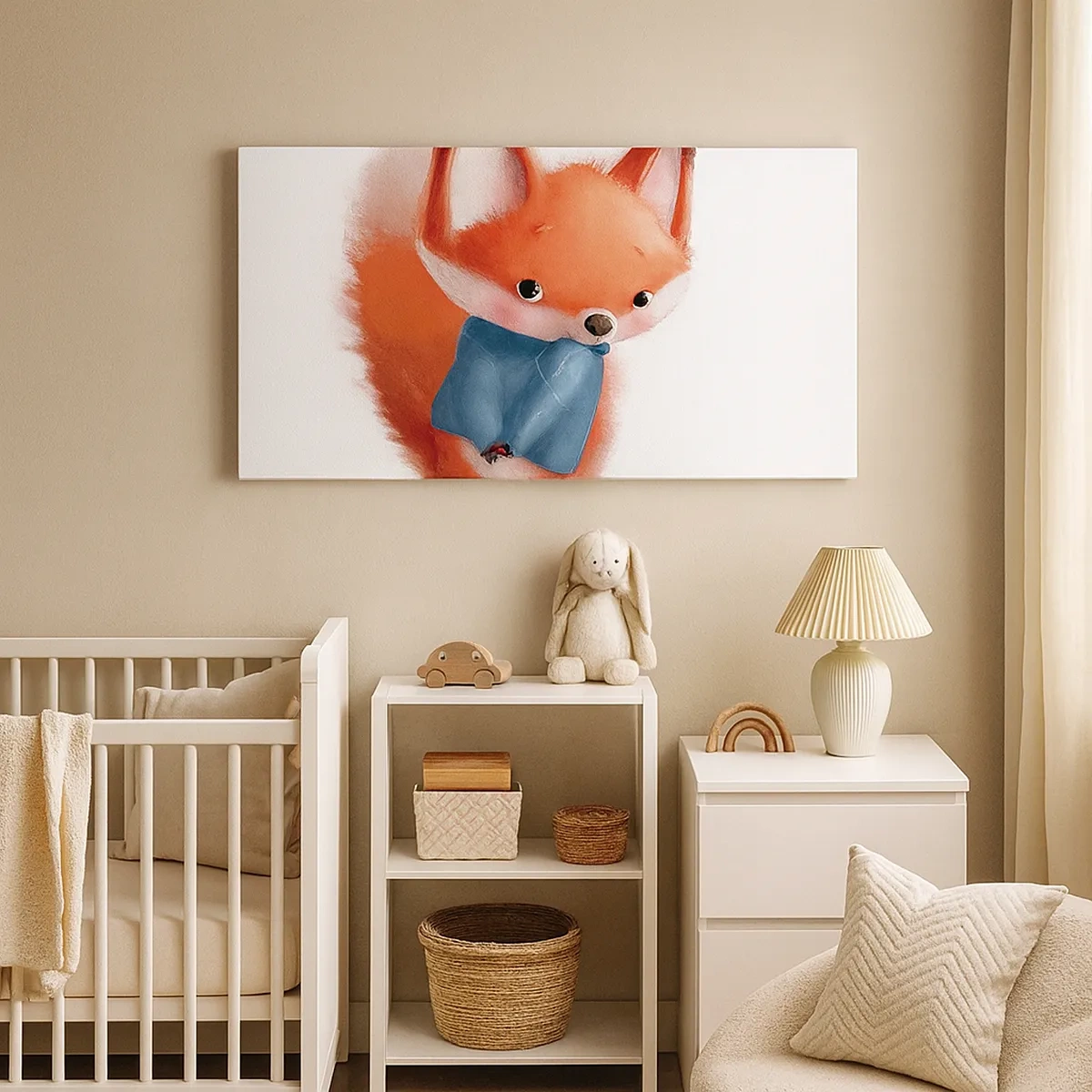 Bild auf Leinwand - Leinwandbild - Steht mir das gut? - 30x30 cm