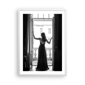 Poster in einem weißen Rahmen - Im großen Stil - 50x70 cm