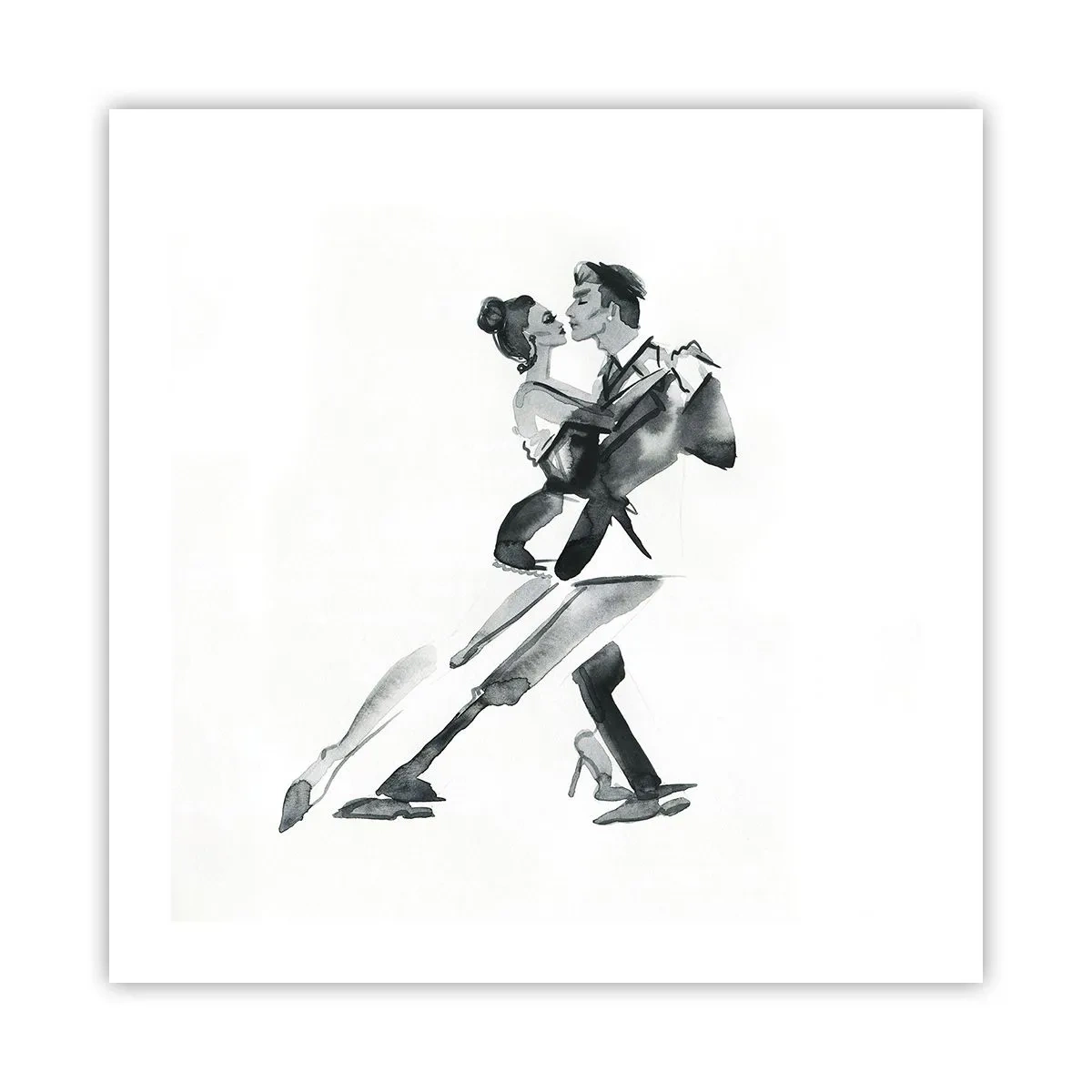 Poster - In einem Schlag - 50x50 cm
