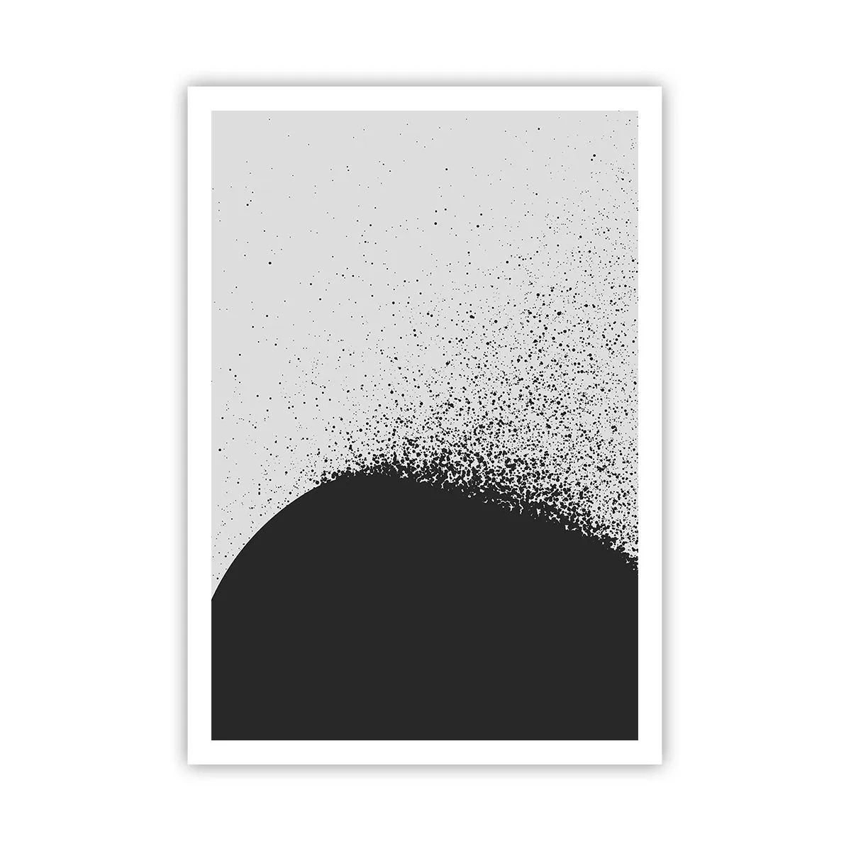 Poster - Bewegung von Molekülen - 70x100 cm