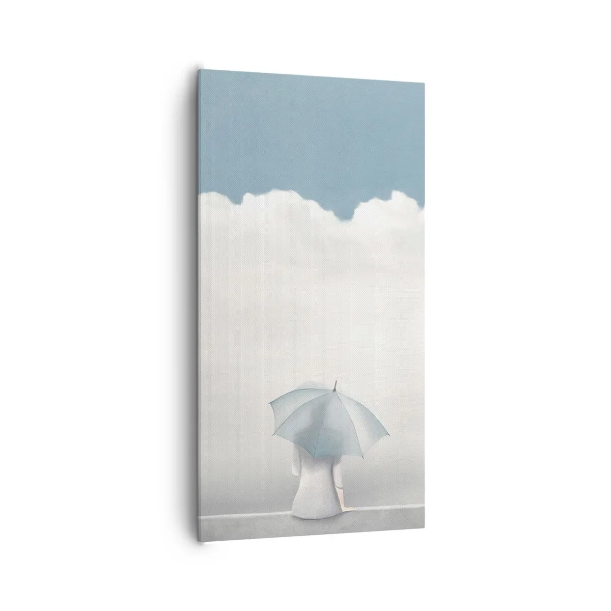 Bild auf Leinwand - Leinwandbild - Am Rande der Realität und Träume - 65x120 cm