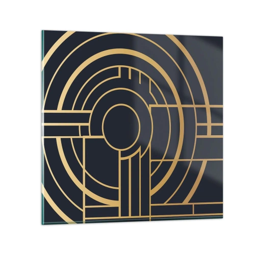 Glasbild - Bild auf glas - Wendungen der Dinge - 50x50 cm