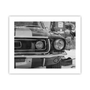 Poster - Wilder Ritt - 50x40 cm