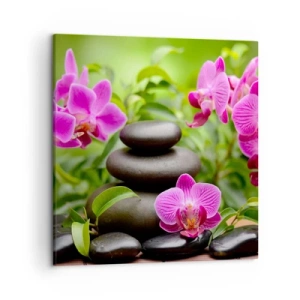 Bild auf Leinwand - Leinwandbild - Die Pyramide des Friedens - 50x50 cm