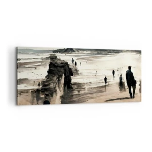 Bild auf Leinwand - Leinwandbild - Einberufen - 100x40 cm