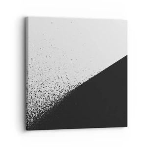 Bild auf Leinwand - Leinwandbild - Immer schneller, immer mehr - 30x30 cm