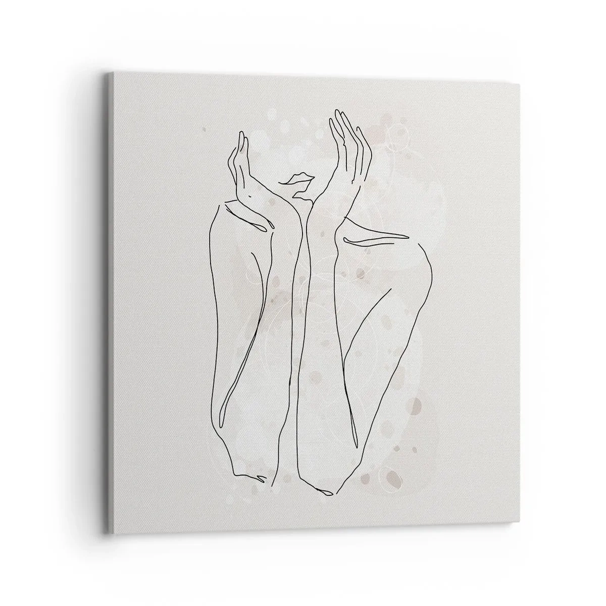 Bild auf Leinwand - Leinwandbild - Ein träumerischer Moment - 70x70 cm