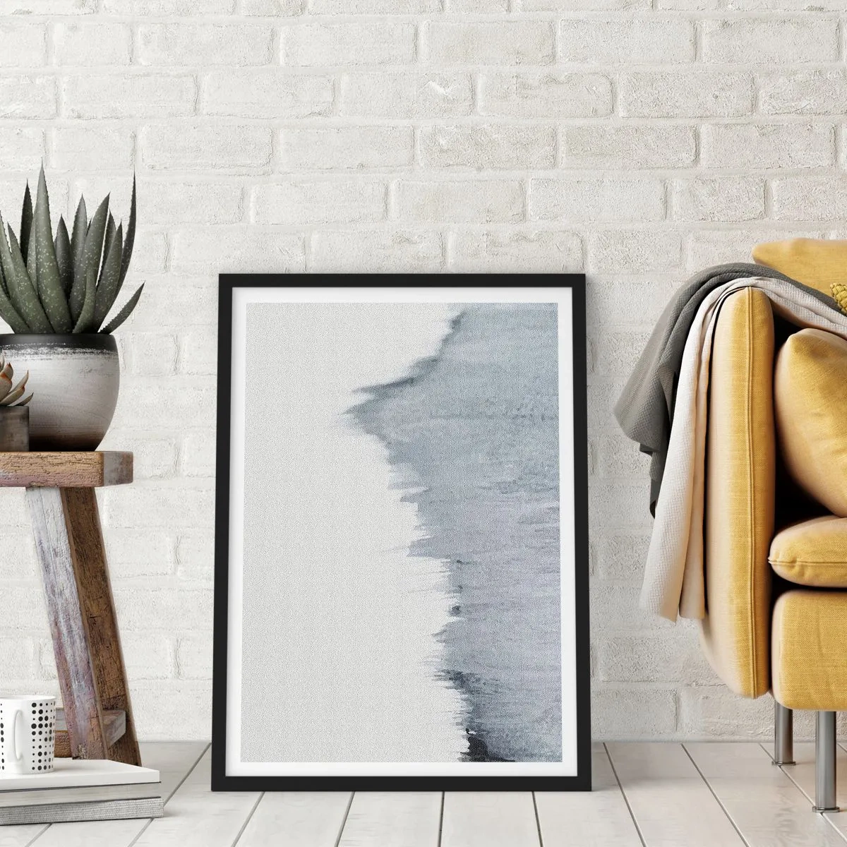 Poster in einem schwarzem Rahmen - Mysteriöse Aufzeichnung - 70x100 cm