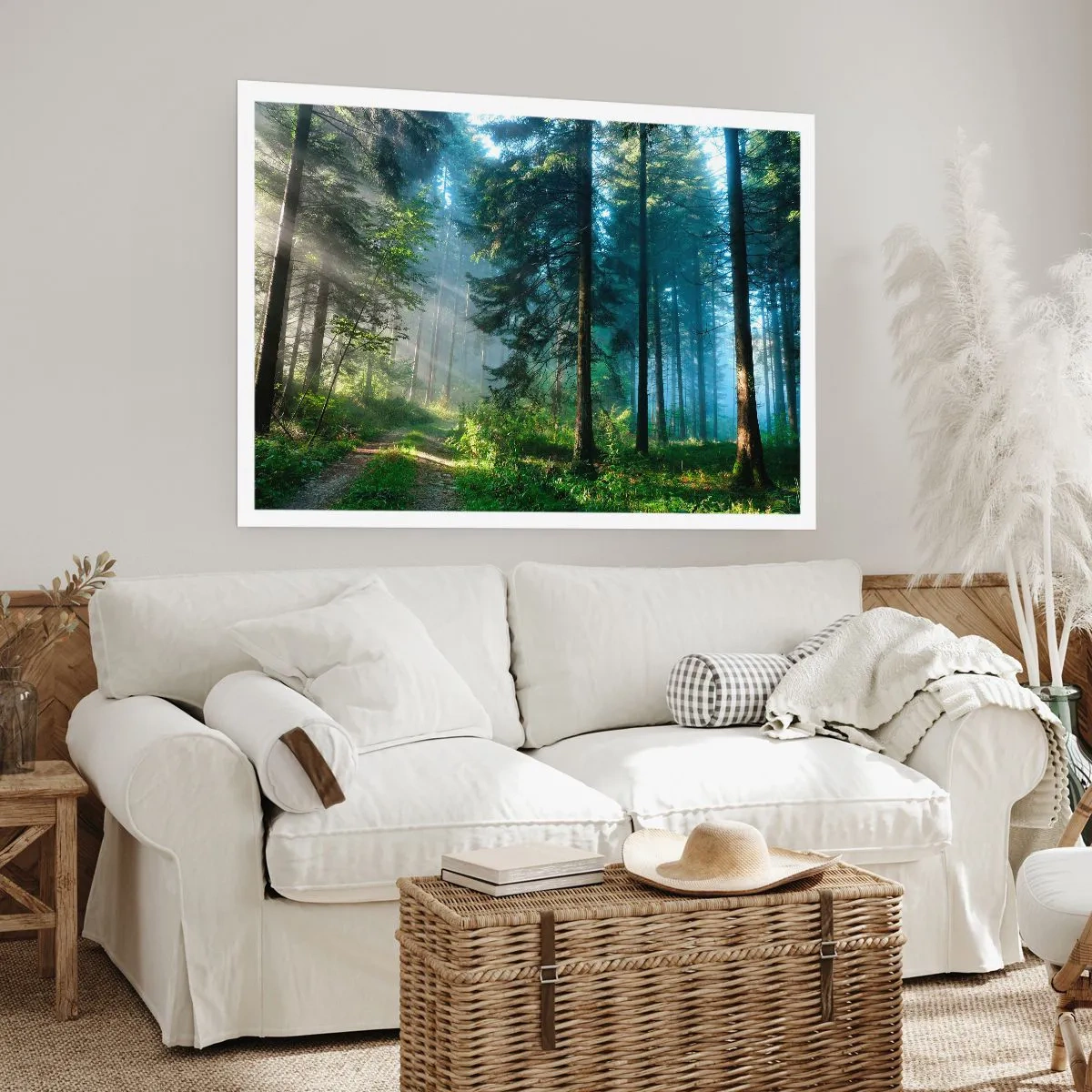 Poster - Strahlend am Morgen - 70x50 cm