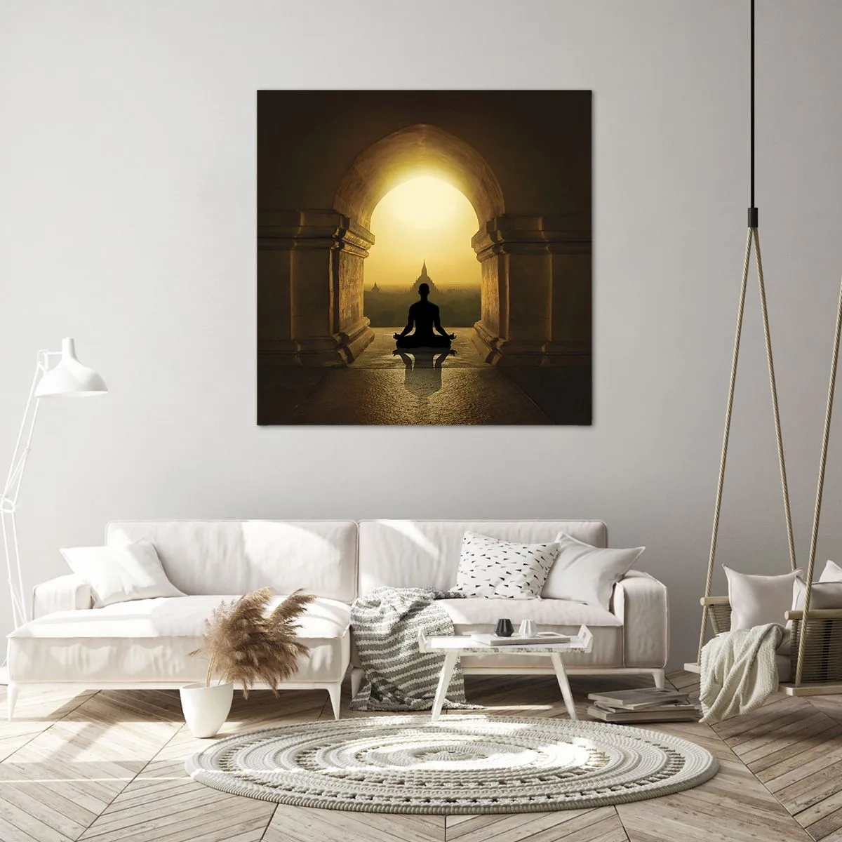 Bild auf Leinwand - Leinwandbild - Vollkommene Harmonie - 40x40 cm