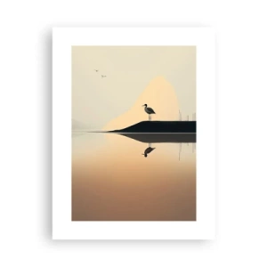 Poster - Herr am See - 30x40 cm
