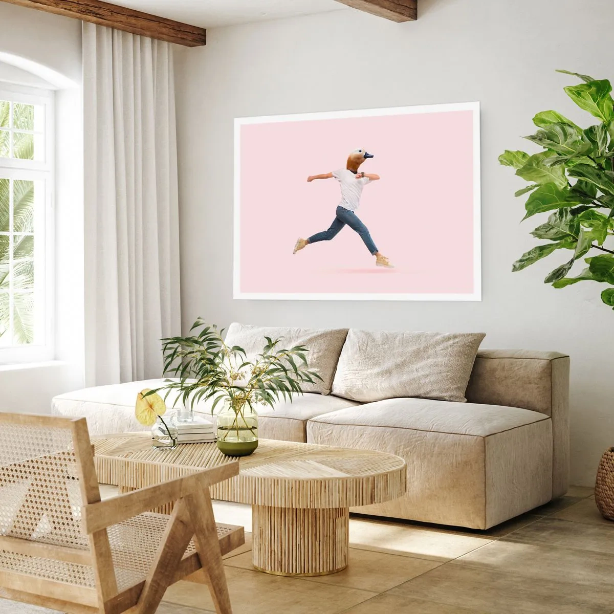 Poster - Eine Prise Absurdität - 91x61 cm