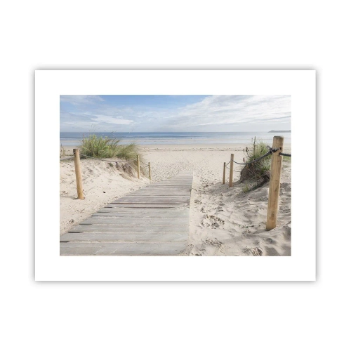 Poster - Bis zum Horizont - 40x30 cm