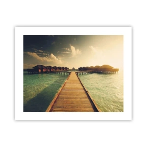 Poster - Eine herzliche Einladung - 50x40 cm