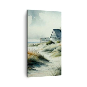 Bild auf Leinwand - Leinwandbild - Abseits vom Trubel - 45x80 cm