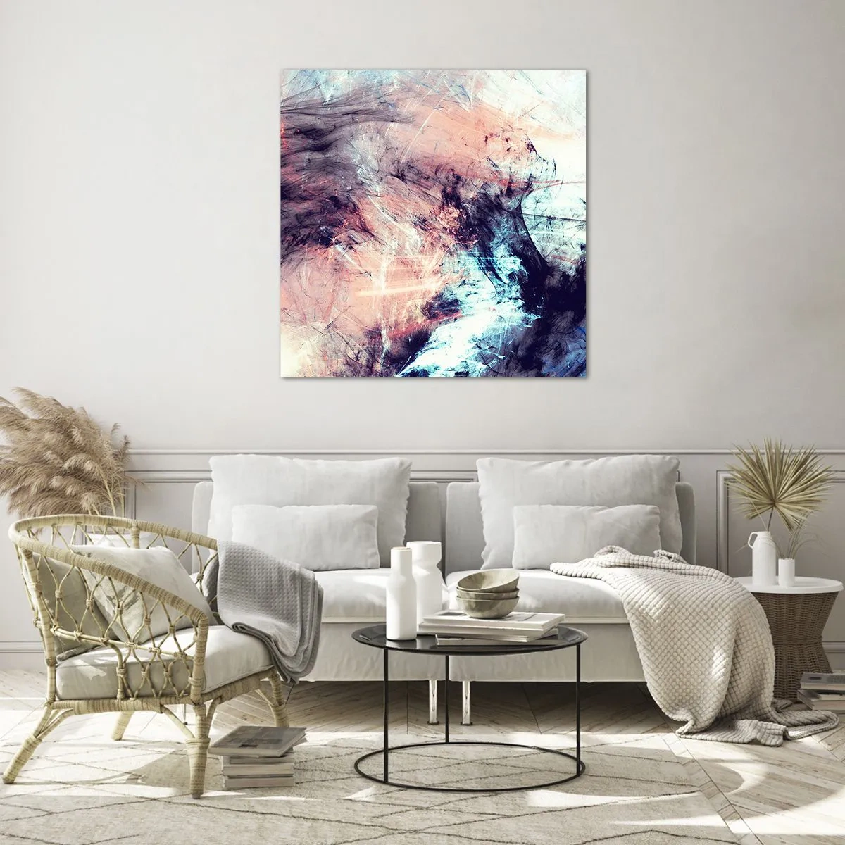 Glasbild - Bild auf glas - Fühle den Wind - 50x50 cm