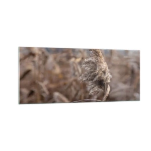 Glasbild - Bild auf glas - Zeit, mit dem Wind zu gehen - 100x40 cm