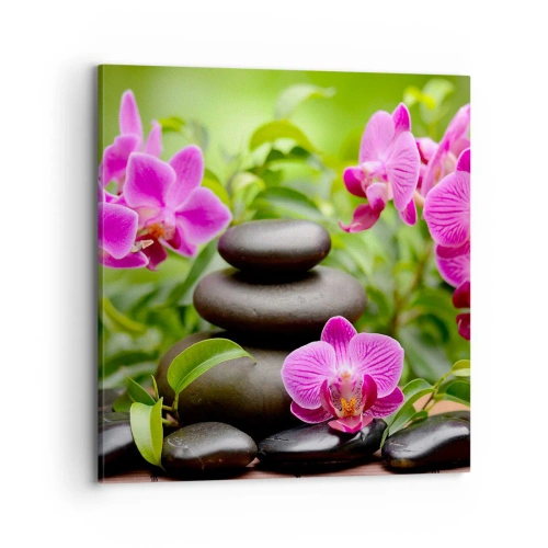 Bild auf Leinwand - Leinwandbild - Die Pyramide des Friedens - 70x70 cm