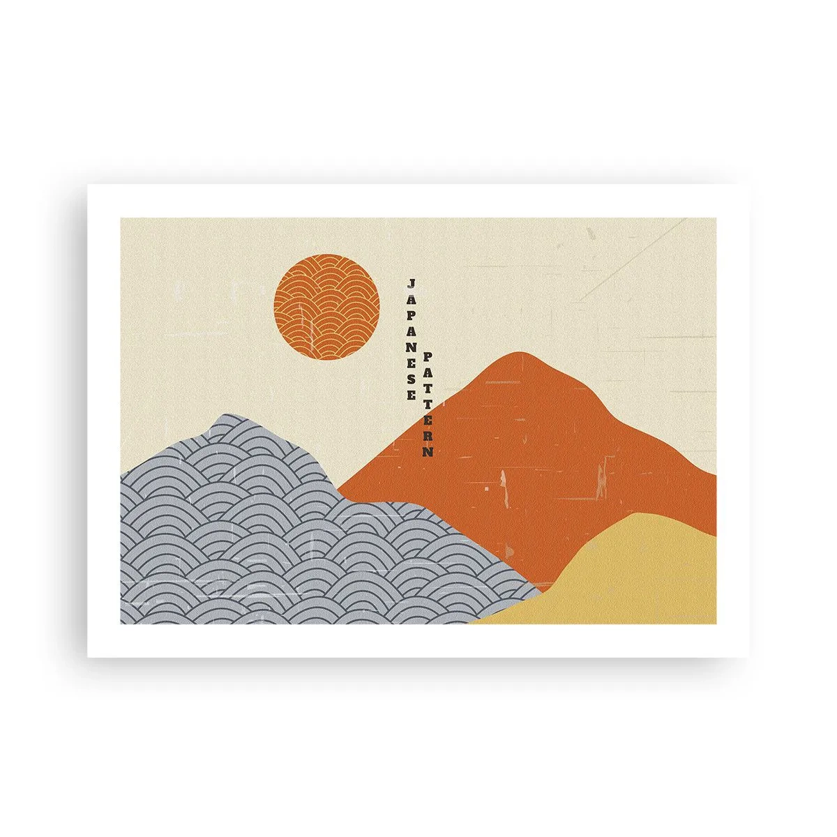 Poster - Im japanischen Geist - 70x50 cm