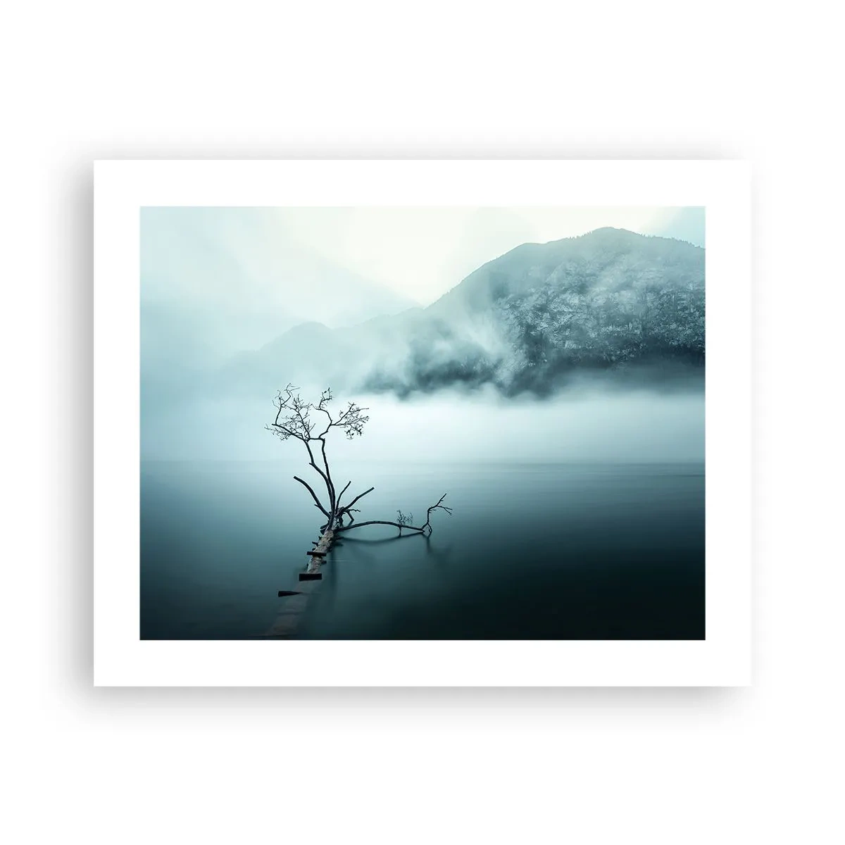 Poster - Aus Wasser und Nebel - 50x40 cm