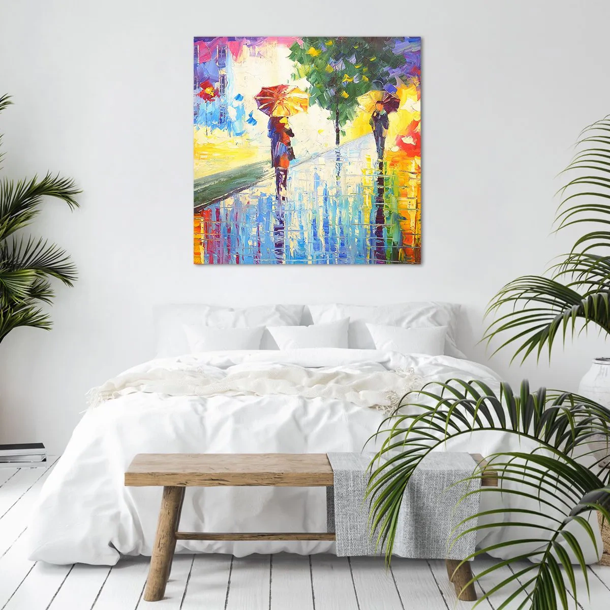 Bild auf Leinwand - Leinwandbild - Und alles klar - 50x50 cm