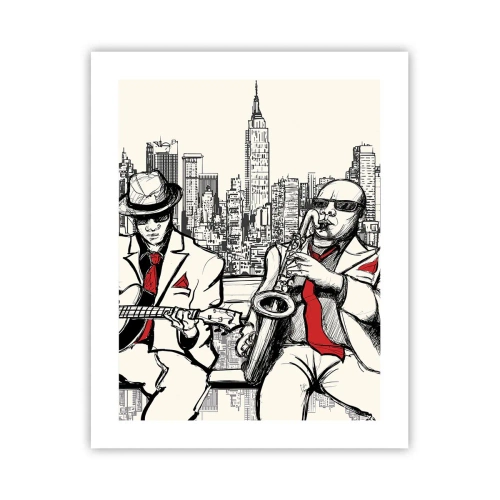 Poster - New Yorker Improvisation - 40x50 cm