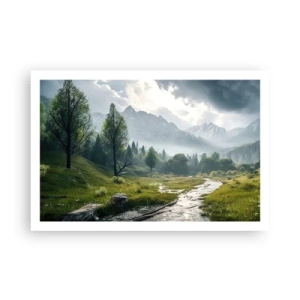 Poster - Hin und zurück - 91x61 cm