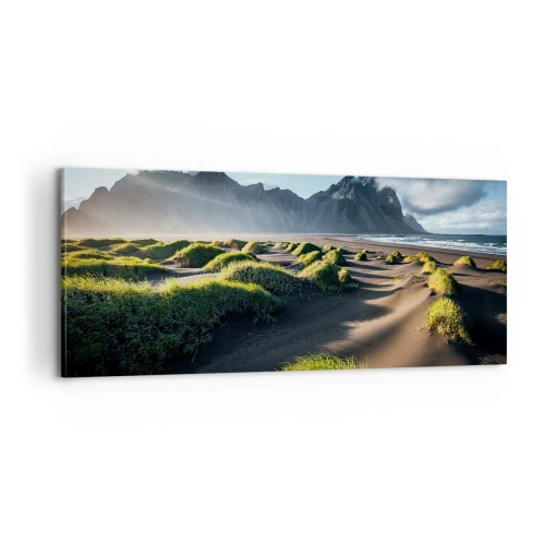 Bild auf Leinwand - Leinwandbild - Harmonie der Elemente - 100x40 cm