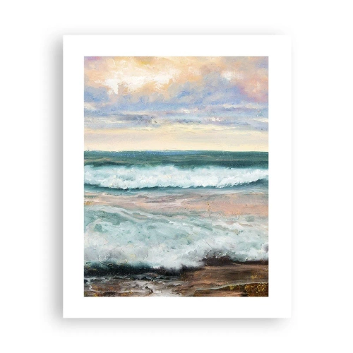 Poster - Hier werden Sie Ihre Seele baumeln lassen - 40x50 cm