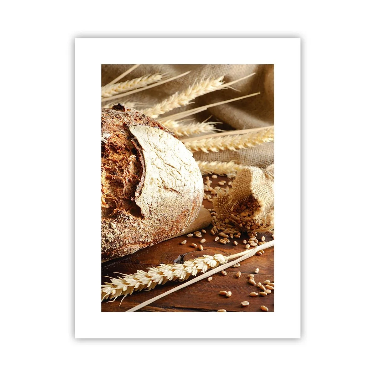 Poster - Appetitanregend, duftend, knackig - 30x40 cm