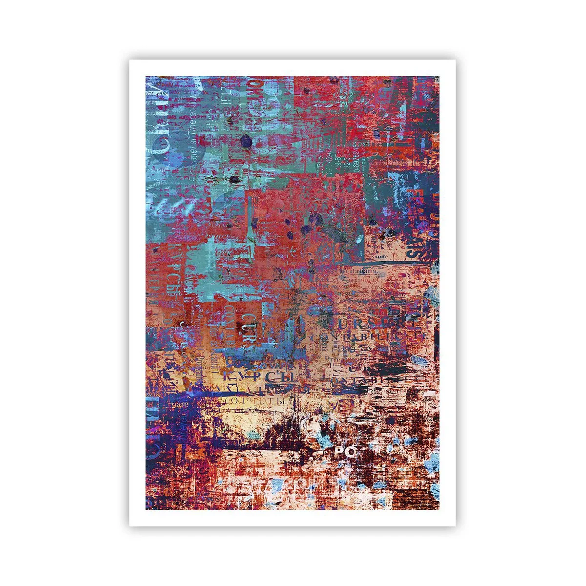 Poster - Erinnerung und Vergessen - 70x100 cm