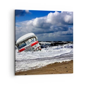 Bild auf Leinwand - Leinwandbild - Und was stehst du so erstaunt? - 50x50 cm