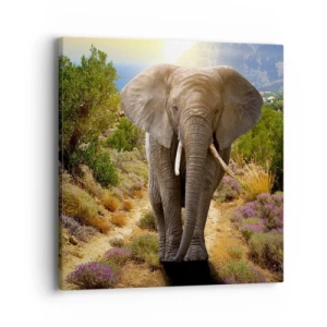 Bild auf Leinwand - Leinwandbild - So sah Eden aus - 40x40 cm