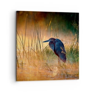 Bild auf Leinwand - Leinwandbild - Komm, gib mir eine Pause mit diesen Fotos - 70x70 cm