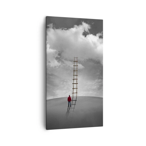 Bild auf Leinwand - Leinwandbild - Alles ist möglich - 45x80 cm