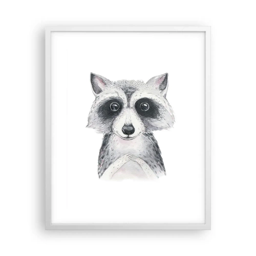 Poster in einem weißen Rahmen - Ein Moment zum Bewegen - 40x50 cm