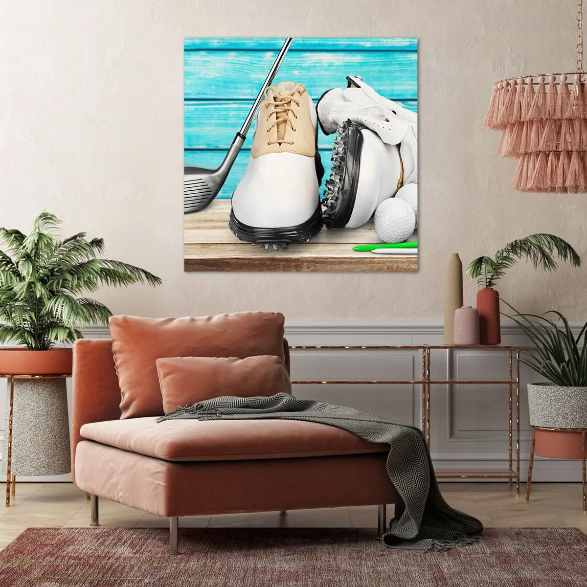 Bild auf Leinwand - Leinwandbild - Alles ist bereit - 70x70 cm