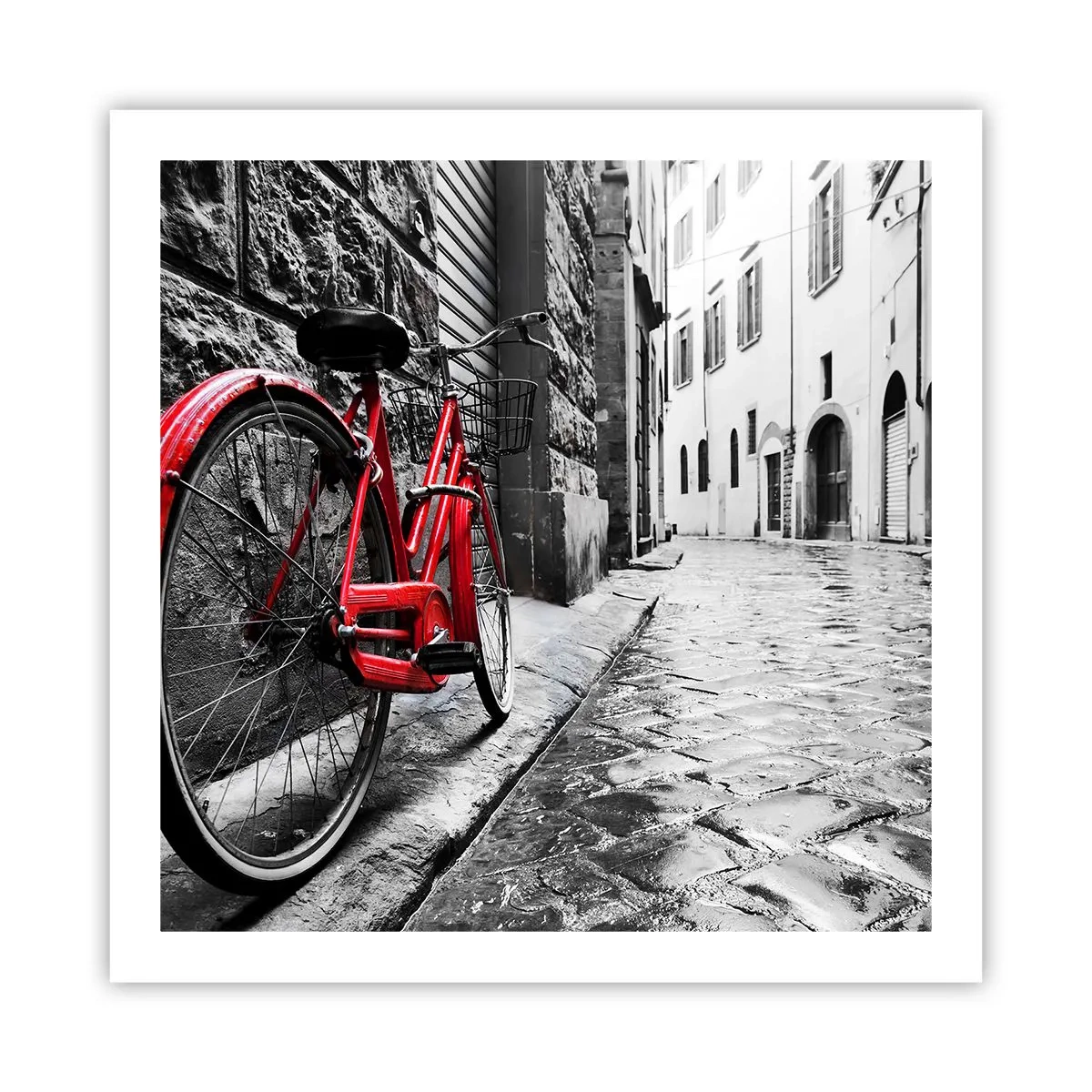 Poster - Wahre Schönheit wird nicht alt - 60x60 cm