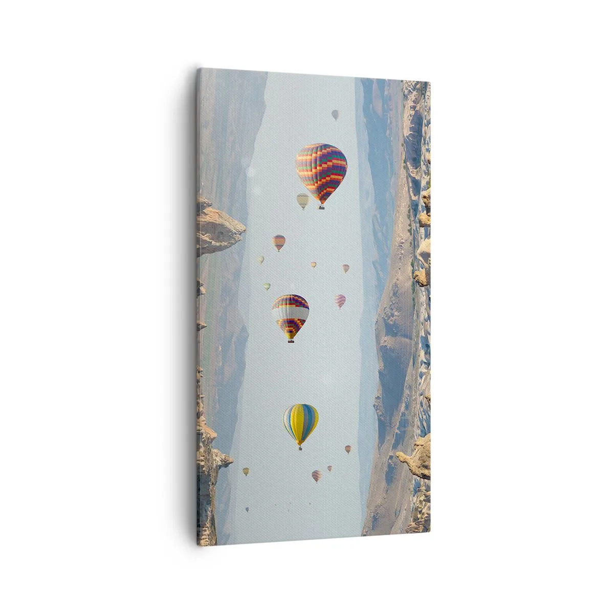 Bild auf Leinwand - Leinwandbild - Hier ist alles möglich - 55x100 cm