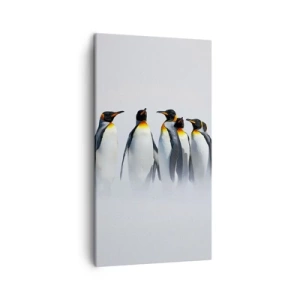 Bild auf Leinwand - Leinwandbild - Treffen in Abendkleidern - 45x80 cm