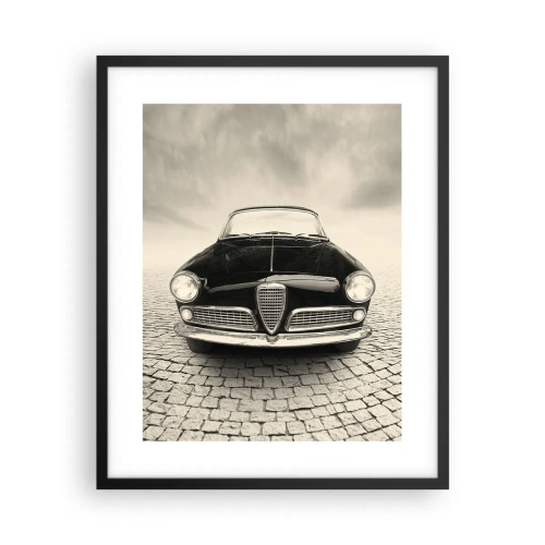 Poster in einem schwarzem Rahmen - Man muss mich einfach lieben - 40x50 cm