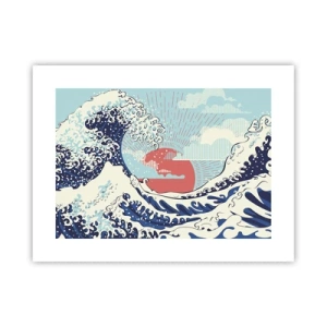 Poster - Von japanischer Inspiration - 40x30 cm