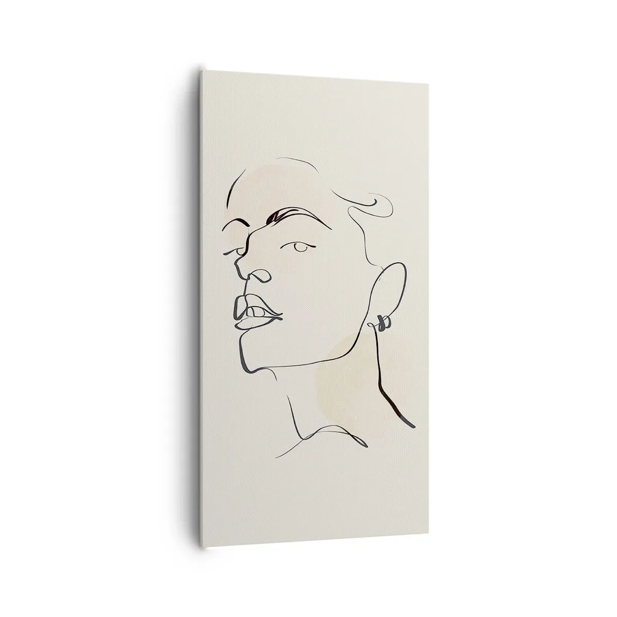 Bild auf Leinwand - Leinwandbild - Ein stolzer Blick - 65x120 cm