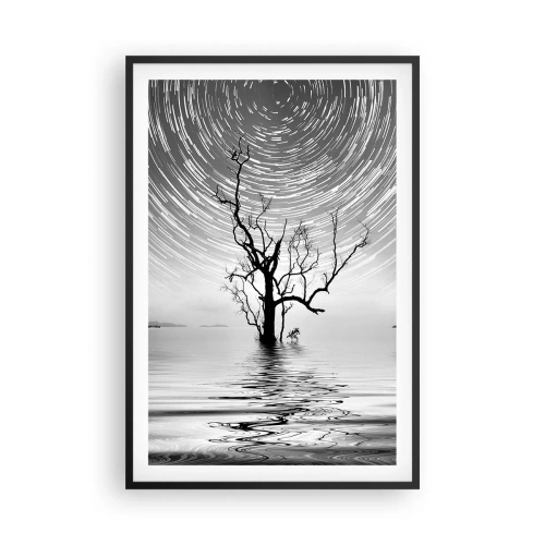 Poster in einem schwarzem Rahmen - Eine Sinfonie der Natur - 61x91 cm