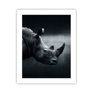 Poster - Richtiges Profil - 40x50 cm