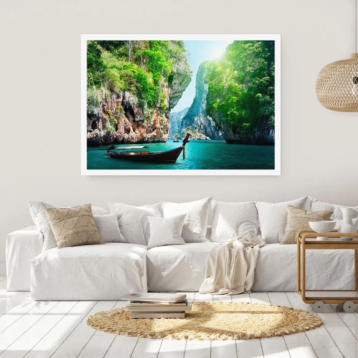 Poster - Eine Einladung zu einer exotischen Reise - 70x50 cm
