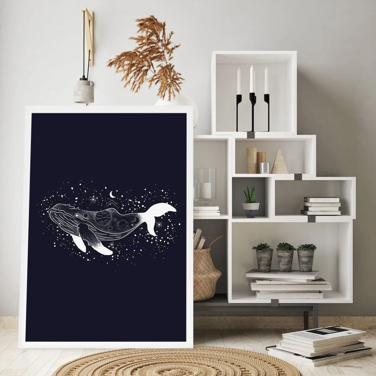Poster - Im Ozean des Universums - 40x50 cm