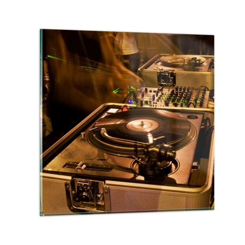 Glasbild - Bild auf glas - Kannst du die Kraft spüren? - 40x40 cm