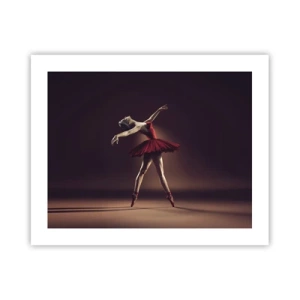 Poster - Eine Primaballerina - 50x40 cm
