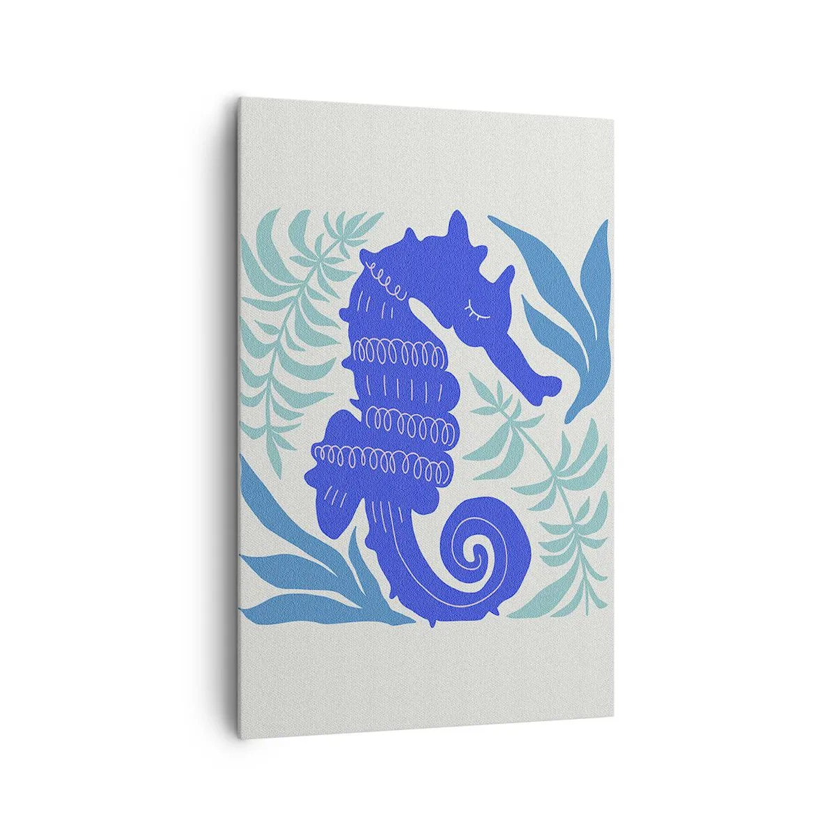 Bild auf Leinwand - Leinwandbild - Auf einer Unterwasserwiese - 80x120 cm